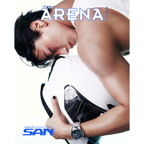 ATEEZ SAN Cover ARENA HOMME Korea August 2025 - D Version