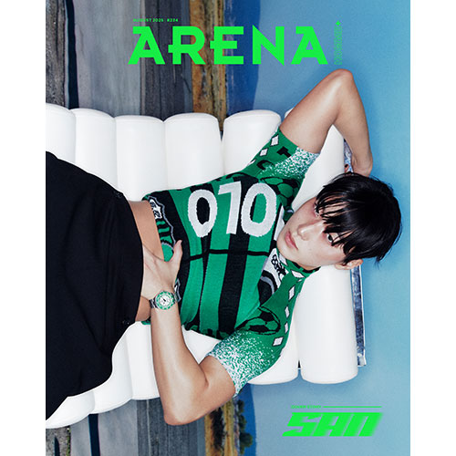 ATEEZ SAN Cover ARENA HOMME Korea August 2025 - E Version