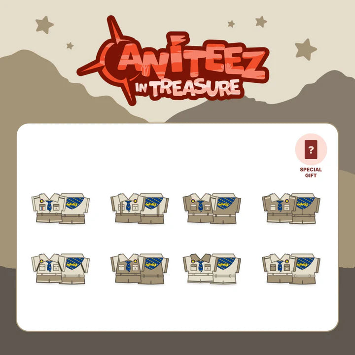 ATEEZ Scouting Uniform Outfit ANITEEZ IN TREASURE Official MD - main image