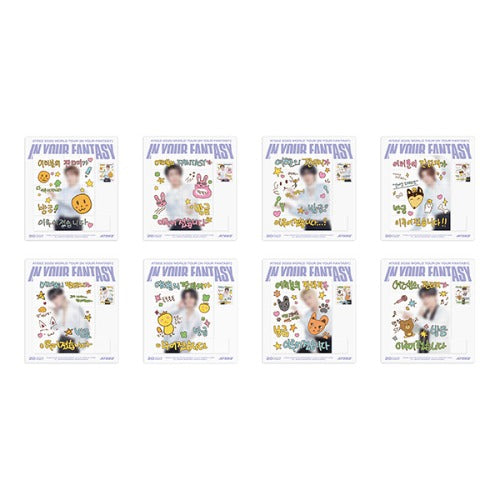 ATEEZ Sliding Puzzle In Your Fantasy 2025 World Tour Official MD - Main Image