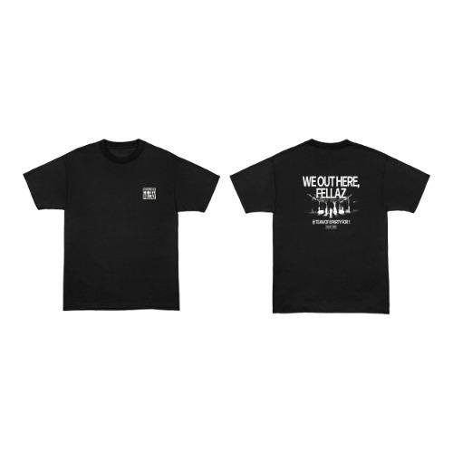 ATEEZ T-Shirt A Ver 8ROOM 7th Anniversary POP-UP Official MD - Main Image