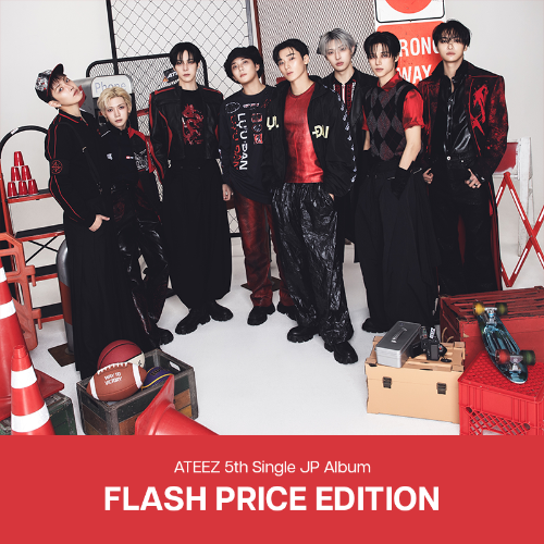 ATEEZ - TBA 5th JP Single Album - Flash Price Edition - Main mage