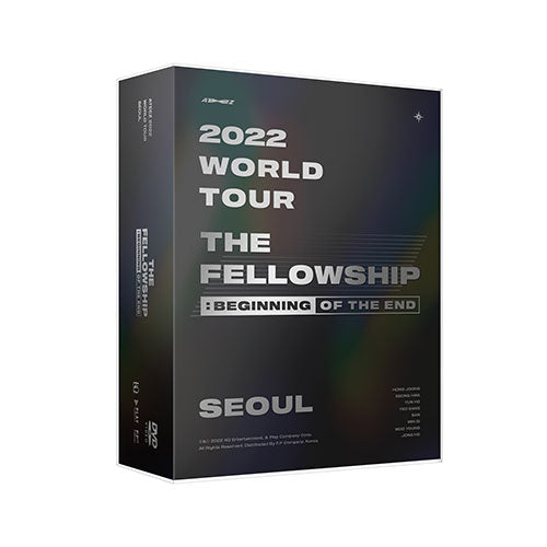 ATEEZ THE FELLOWSHIP BEGINNING OF THE END SEOUL 2022 World Tour DVD Main Product Image