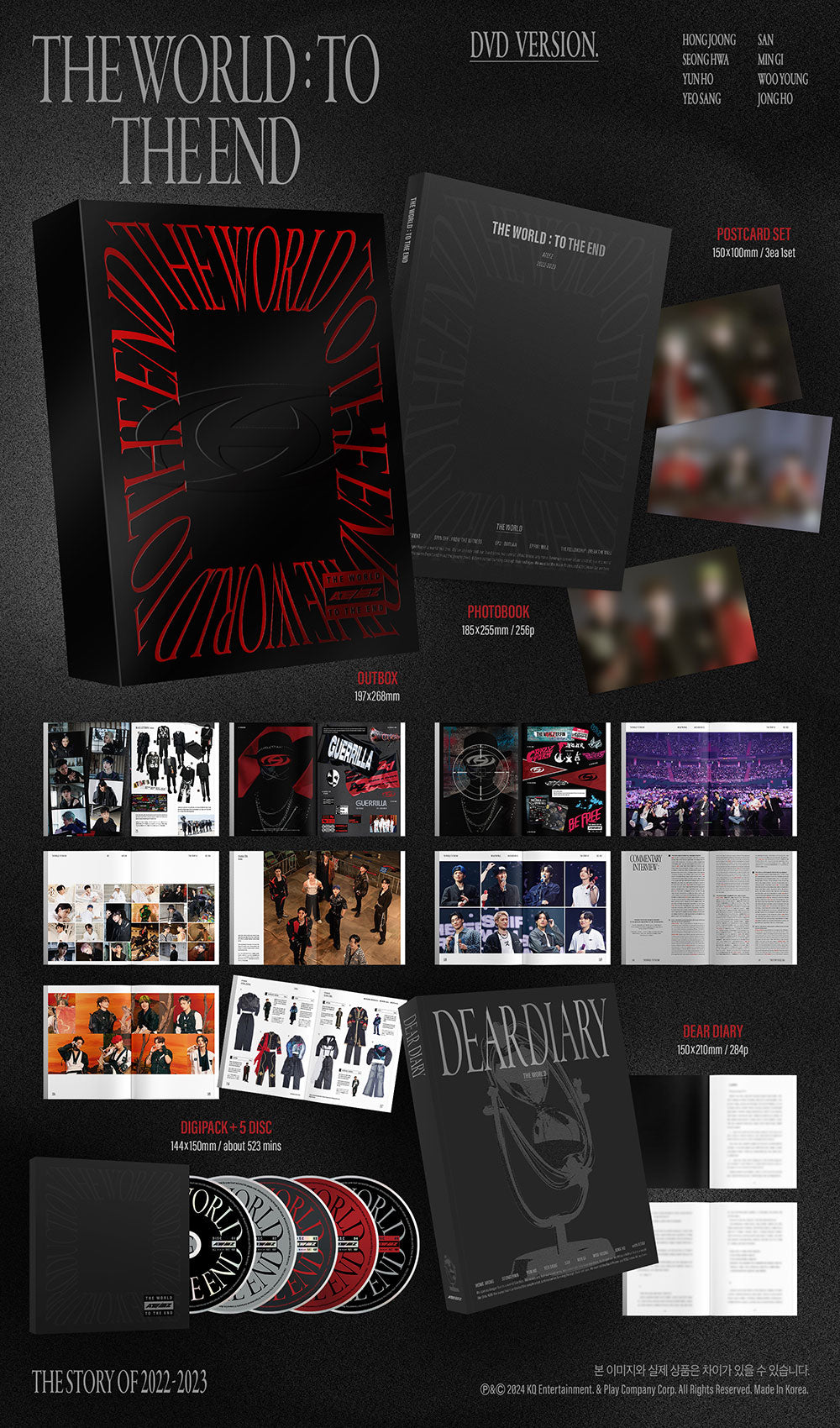 [PRE-ORDER] ATEEZ - THE WORLD : TO THE END [DVD Ver.]