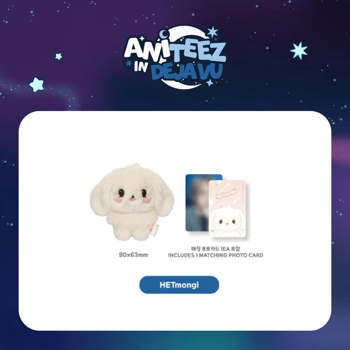 ATEEZ - TINY ANITEEZ Mini Doll [ANITEEZ IN DEJAVU Official MD] - K