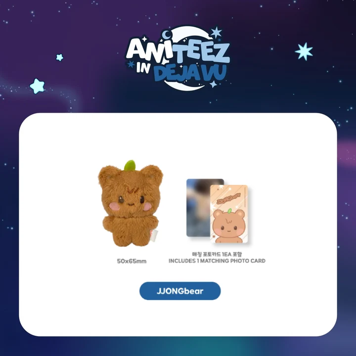 ATEEZ - TINY ANITEEZ Mini Doll [ANITEEZ IN DEJAVU Official MD] - K