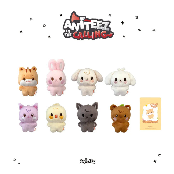 ATEEZ TINY ANITEEZ Plush Doll ANITEEZ IN THE CALLING Official MD - main image