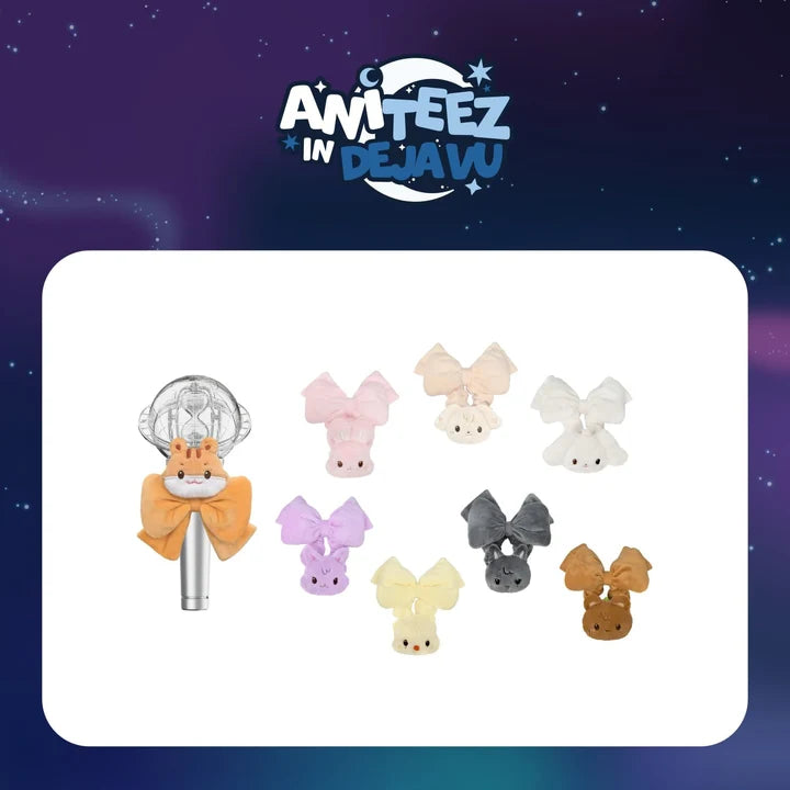 ATEEZ Tiny Light Stick Scrunchie ANITEEZ IN DEJAVU POP UP Official MD - main image