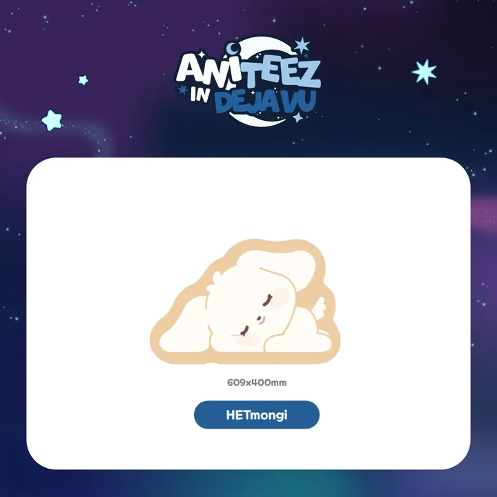 ATEEZ Tiny Rug ANITEEZ IN DEJAVU POP UP Official MD HETmongi Ver - main image