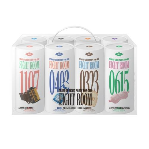 ATEEZ Tissue Can Set 8ROOM 7th Anniversary POP-UP Official MD - Main Image