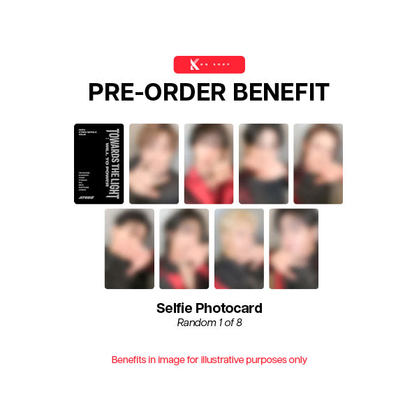 ATEEZ TOWARDS THE LIGHT WILL TO POWER 2024 ATEEZ WORLD TOUR IN SEOUL PLAYCODE - KQ Shop POBs