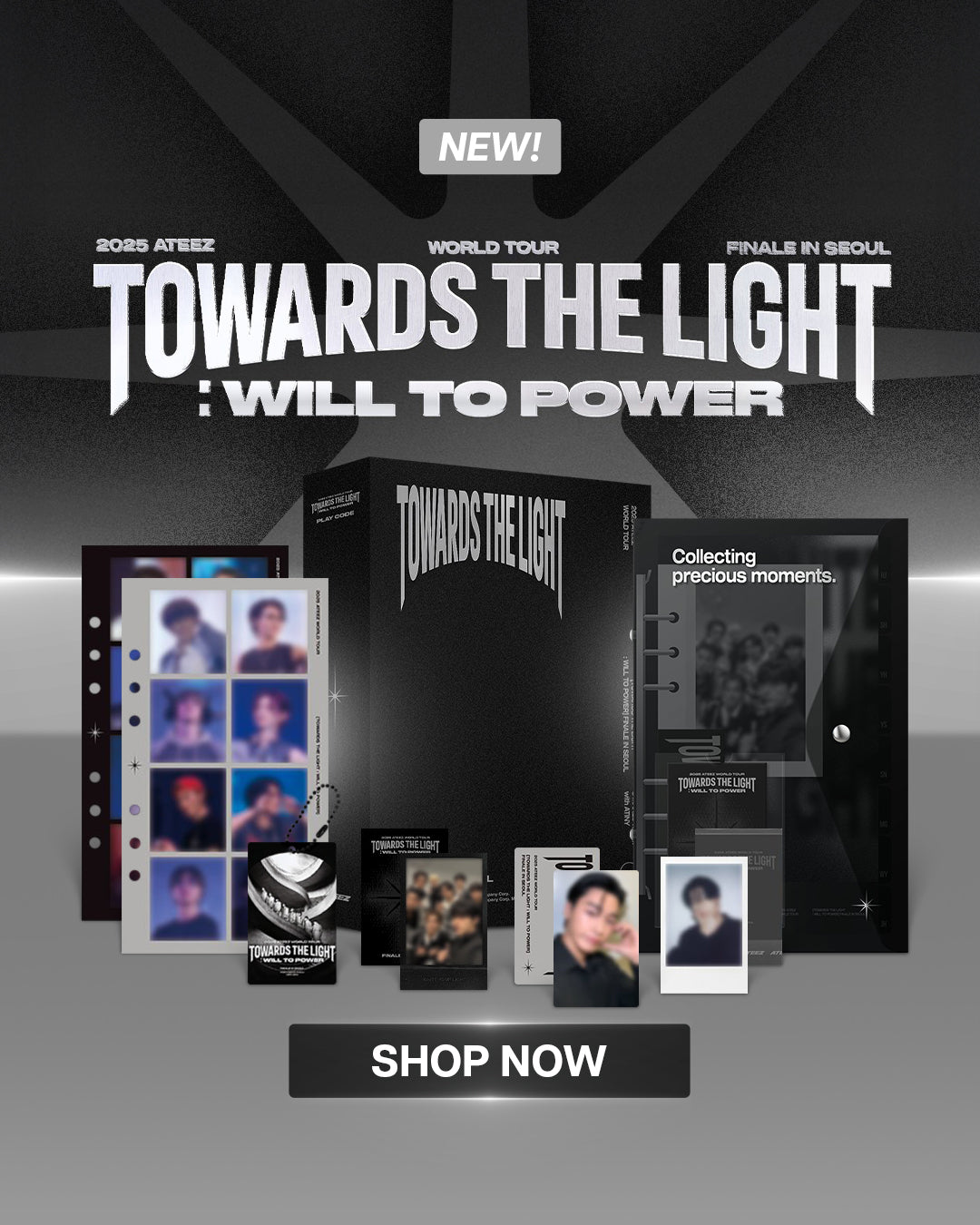 ATEEZ TOWARDS THE LIGHT WILL TO POWER - PLAYCODE  - Mobile Banner