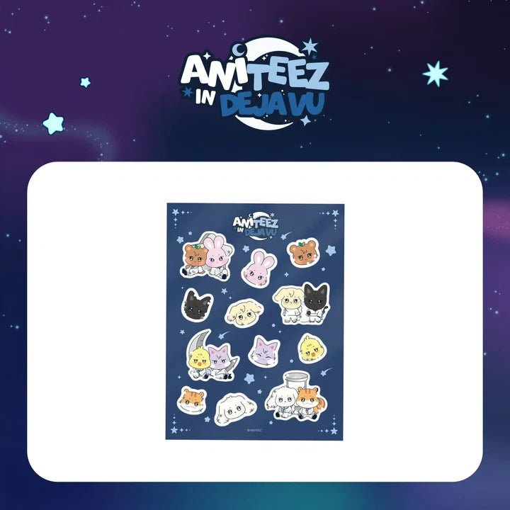 ATEEZ Water 3D Sticker ANITEEZ IN DEJAVU POP UP Official MD - main image