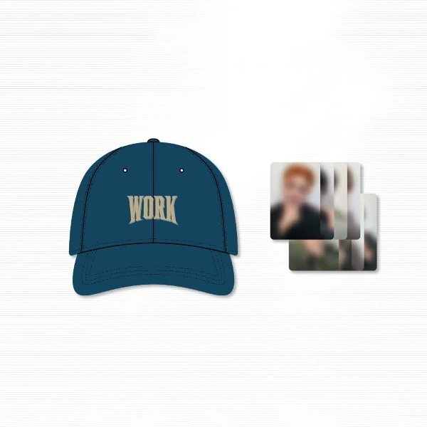 ATEEZ - Work Ball Cap GOLDEN HOUR Part 1 POP-UP MD - main image