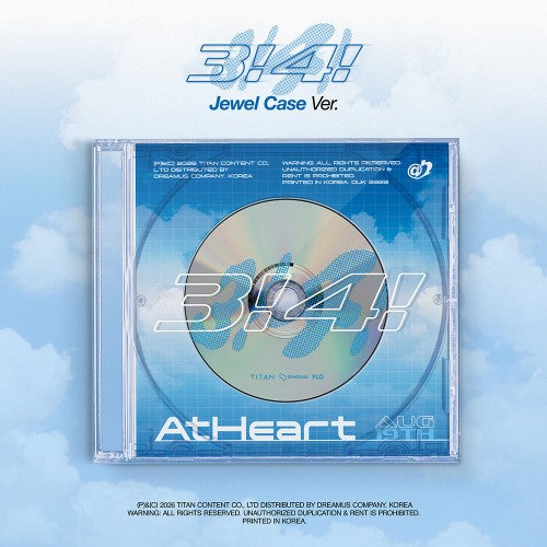 AtHeart 34 1st Single Album Jewel Case Ver - main image