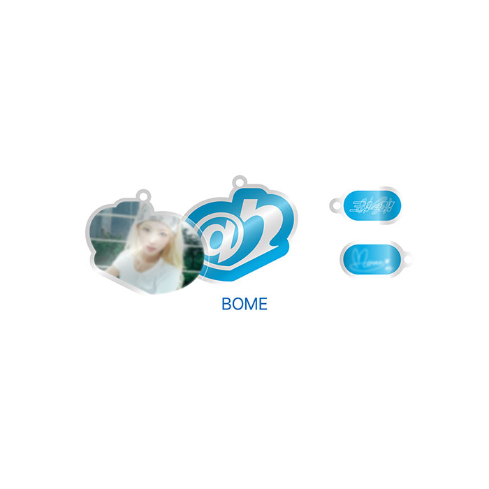 AtHeart Acrylic Keyring 1st Single Album 34 Official MD BOME Ver - main image
