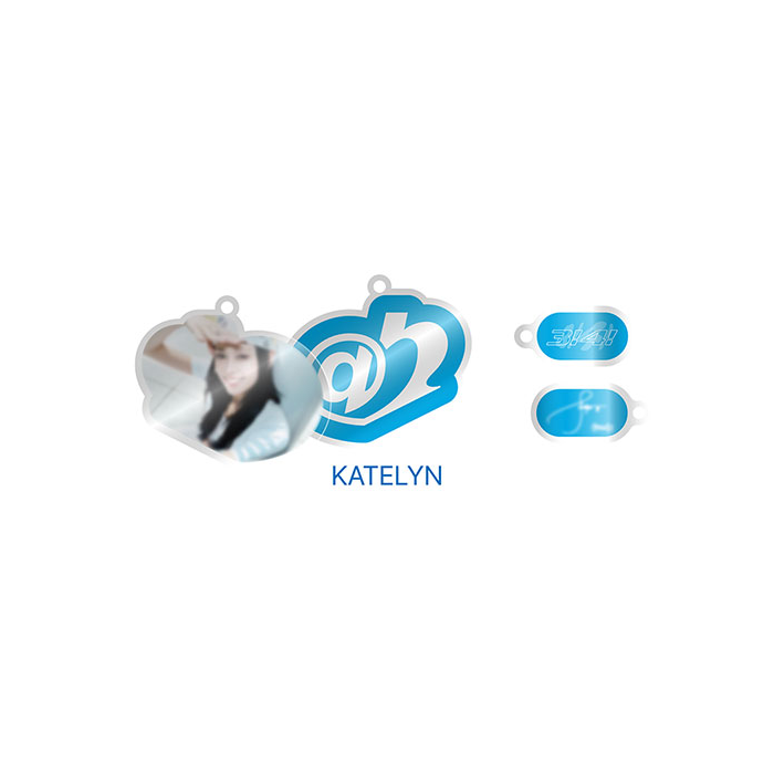 AtHeart Acrylic Keyring 1st Single Album 34 Official MD KATELYN Ver - main image
