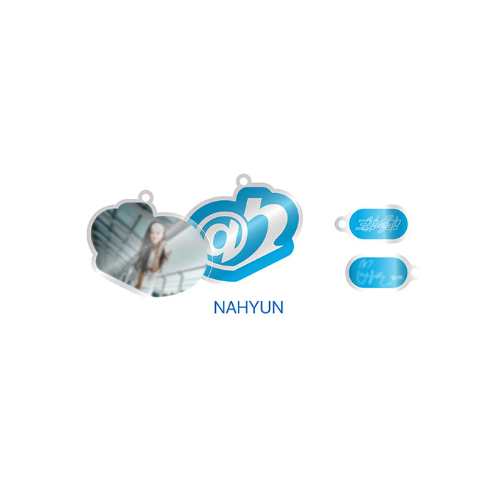 AtHeart Acrylic Keyring 1st Single Album 34 Official MD NAHYUN Ver - main image