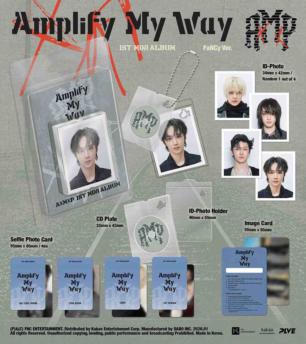 AxMxP - Amplify My Way [1st Mini Album - FaNCy Ver.]
