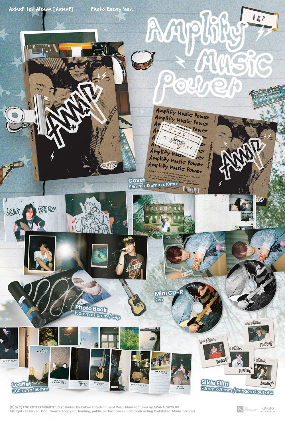 AxMxP - AxMxP [1st Album - Photo Essay Ver.]