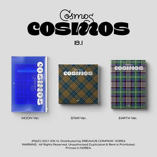 B I - Cosmos 1st EP Album - 3 variations main image