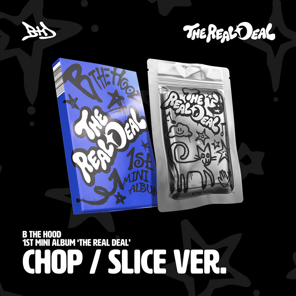 B THE HOOD THE REAL DEAL 1st Mini Album - Main Image