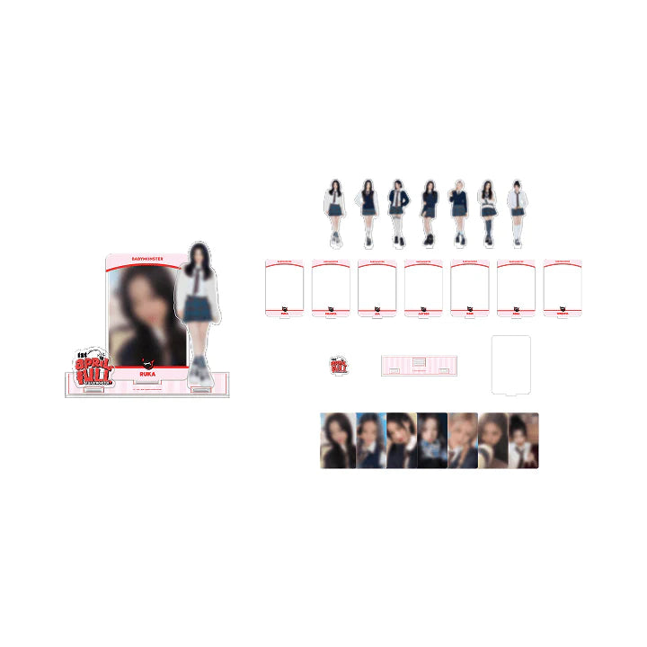 BABYMONSTER Acrylic Stand Selfie Photocard Set 1st April Full of BABYMONSTER 1st Anniversary Official MD - main image