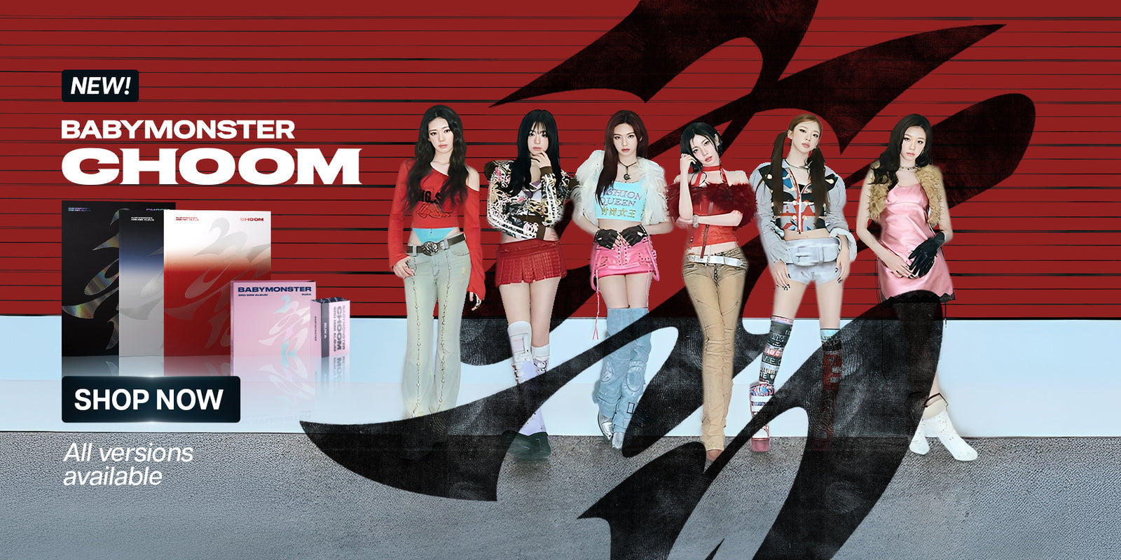 BABYMONSTER CHOOM Album - Banner