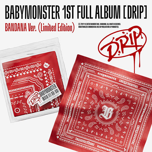 BABYMONSTER DRIP 1st Album - Limited BANDANA version main image