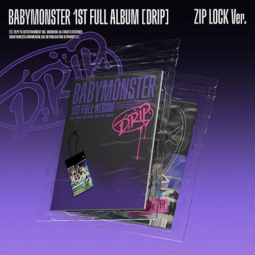 BABYMONSTER DRIP 1st Full Album ZIP LOCK Ver - main image