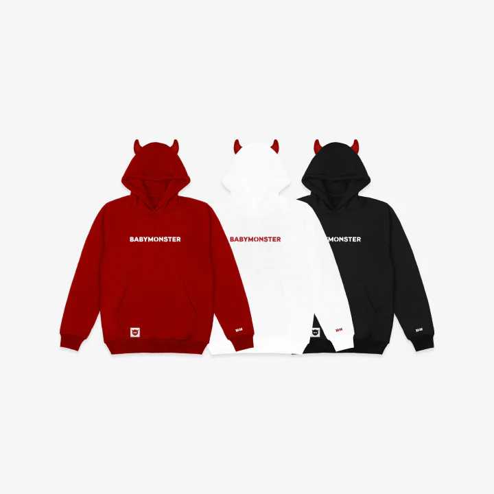 BABYMONSTER Horn Hoodie 1st Full Album DRIP Official MD - main image
