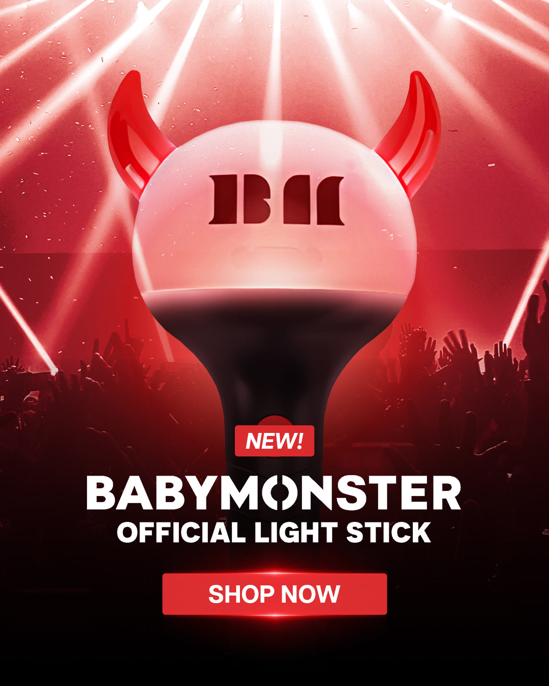 BABYMONSTER Official Light Stick Banner Mobile