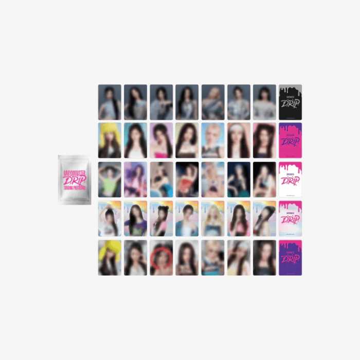 BABYMONSTER Trading Photocard 1st Full Album DRIP Official MD - main image