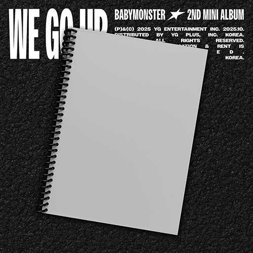 BABYMONSTER WE GO UP 2nd Mini Album - GO Ver