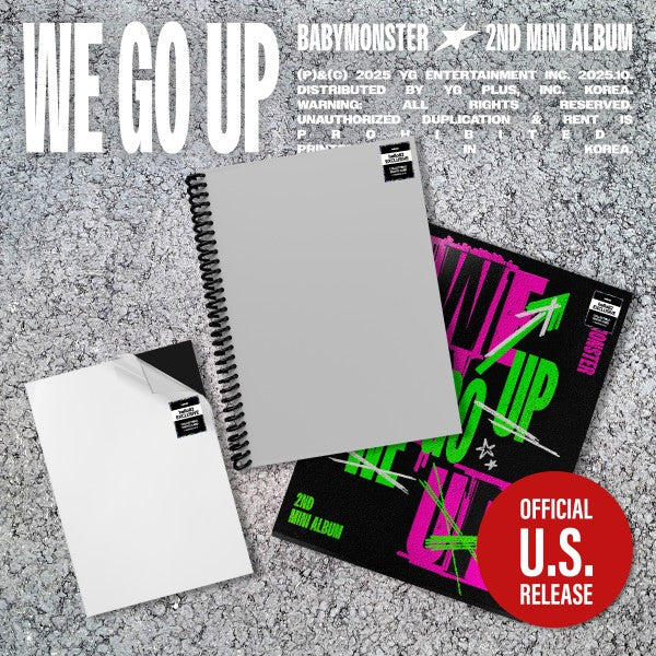BABYMONSTER - WE GO UP 2nd Mini Album hello82 Exclusive Version main image