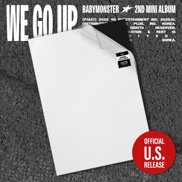 BABYMONSTER - WE GO UP 2nd Mini Album hello82 Exclusive Version WE