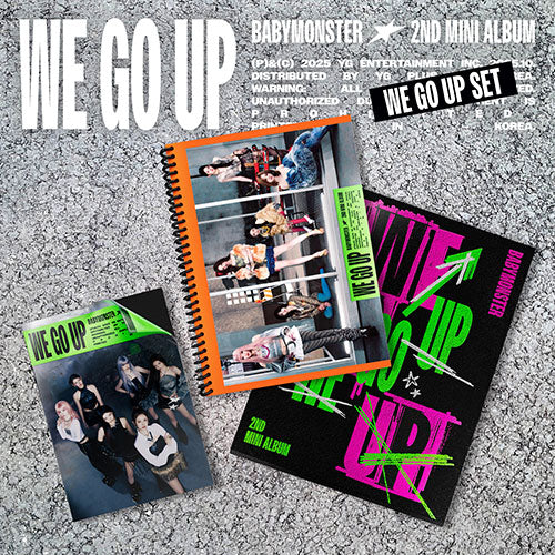 BABYMONSTER WE GO UP 2nd Mini Album - Main Image