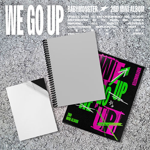 BABYMONSTER WE GO UP 2nd Mini Album - Main Image