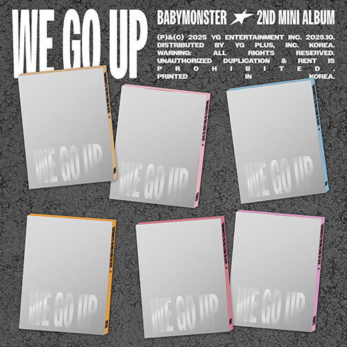 BABYMONSTER WE GO UP 2nd Mini Album PATTERN Ver - Main Image
