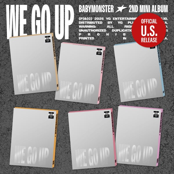 BABYMONSTER - WE GO UP 2nd Mini Album PATTERN POP-UP Version main image