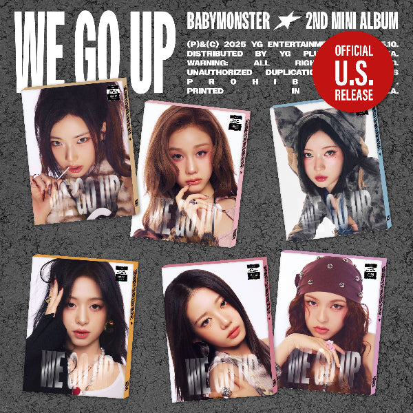 BABYMONSTER - WE GO UP 2nd Mini Album PATTERN POP-UP Version Main Image