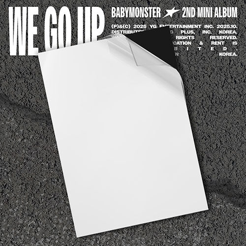 BABYMONSTER WE GO UP 2nd Mini Album - We Ver