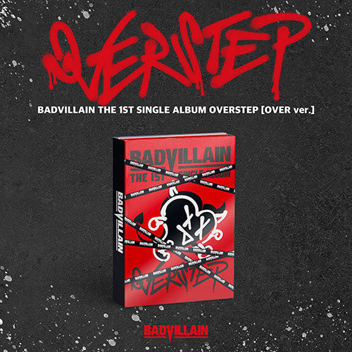 BADVILLAIN OVERSTEP 1st Single Album OVER version image