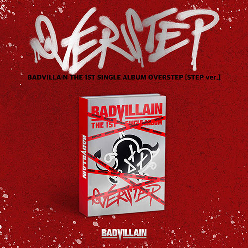 BADVILLAIN OVERSTEP 1st Single Album STEP version image