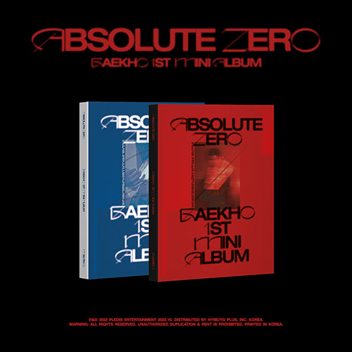 BAEKHO Absolute Zero 1st Mini Album - Main Image