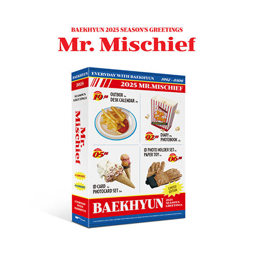 BAEKHYUN 2025 Seasons Greetings Mr Mischief - main image