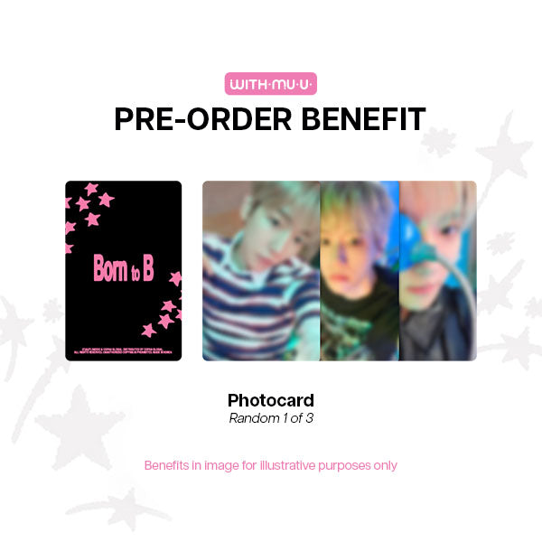 BAEKHYUN 2026 Seasons Greetings Born to B - Withmuu POBs