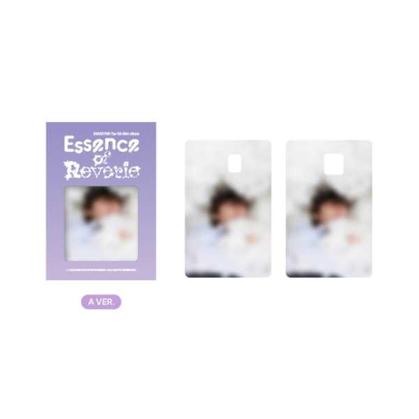 BAEKHYUN Card Cover Sticker Set The 5th Mini Album Essence of Reverie POP UP Store Official MD - A Version