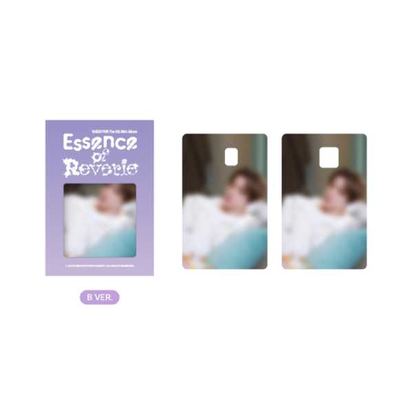 BAEKHYUN Card Cover Sticker Set The 5th Mini Album Essence of Reverie POP UP Store Official MD - B Version