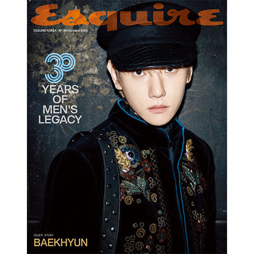 BAEKHYUN Cover ESQUIRE October 2025 - B Version